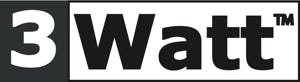 3-Watt power consumption logo