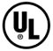 UL logo. This product is build to UL standard.